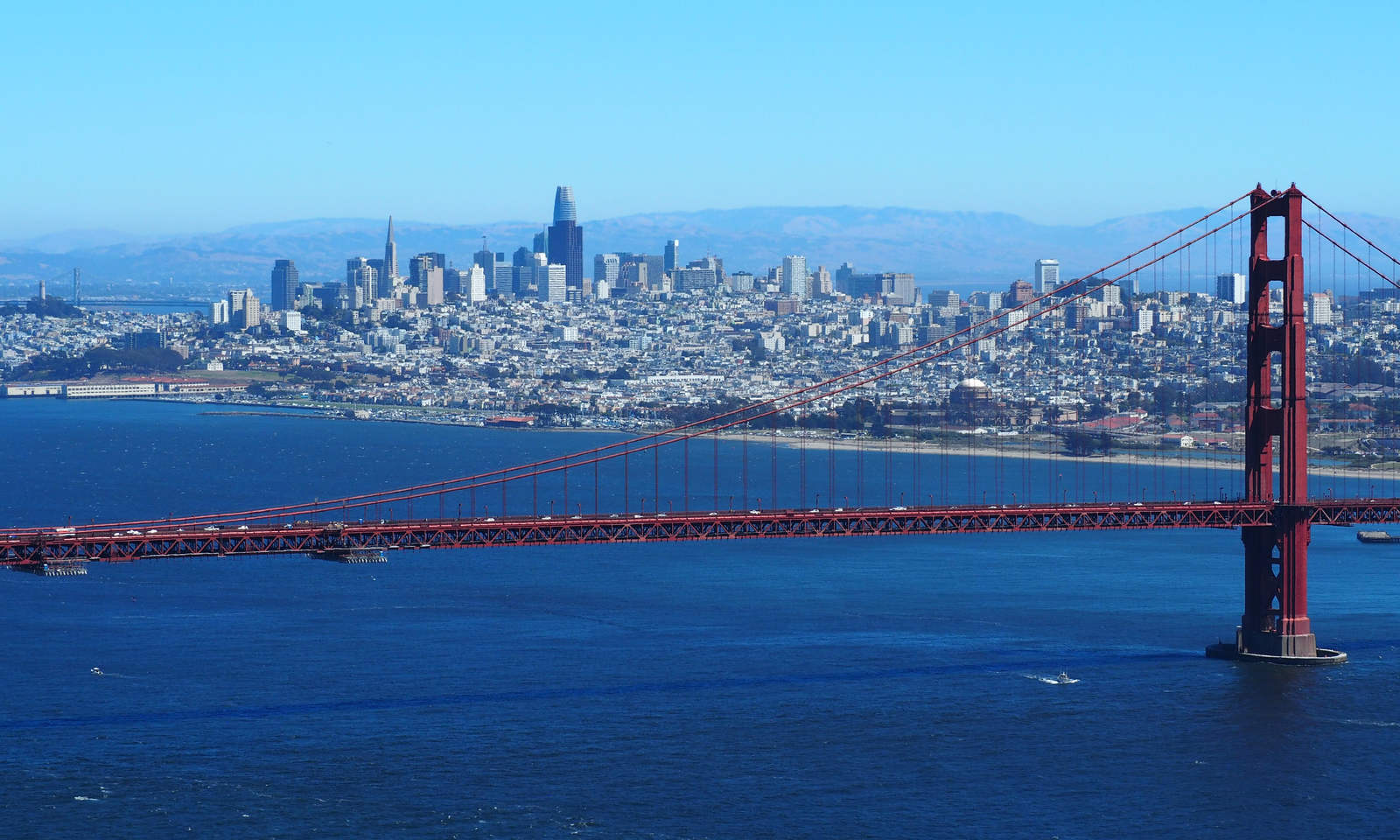 San Francisco from the Marin Hea