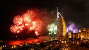 New Years Celebration in Dubai j